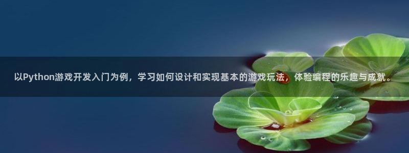 沐鸣娱乐2手机下载：以Python游戏开发入门为例，学习如何设计和实现基本的游戏玩法，体验编程的乐趣与成就。