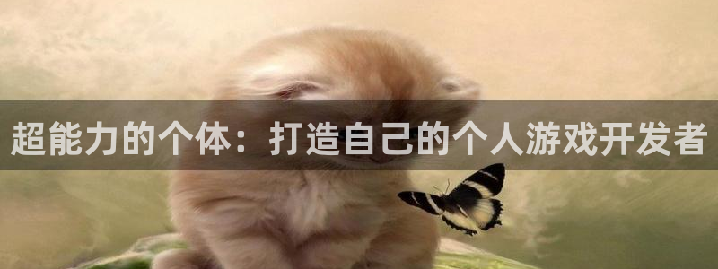 沐鸣2购35994胀：超能力的个体：打造自己的个人游戏开发者